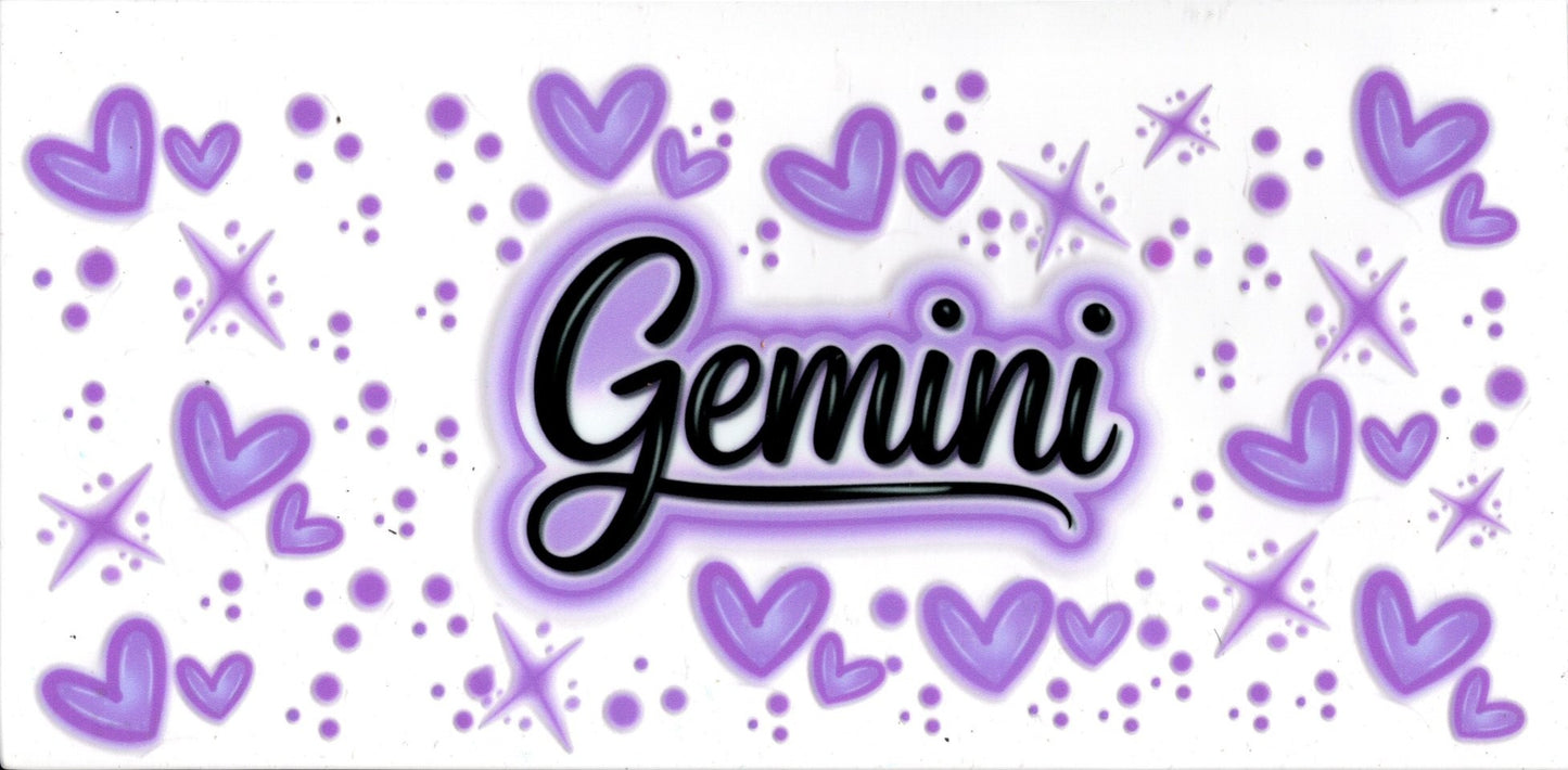Gemini Purple Hearts