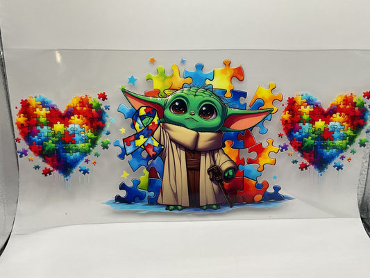Autism Awareness ~ Yoda w/ Hearts