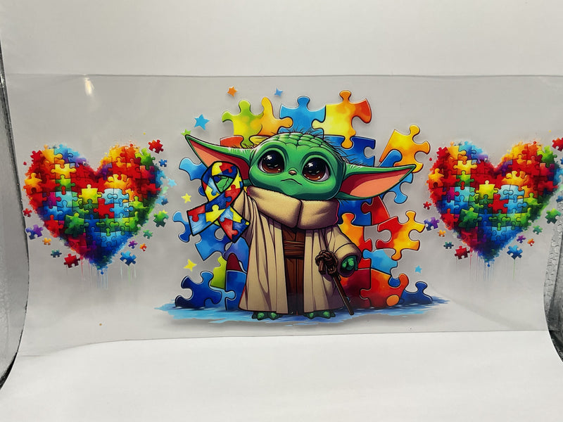 Autism Awareness ~ Yoda w/ Hearts