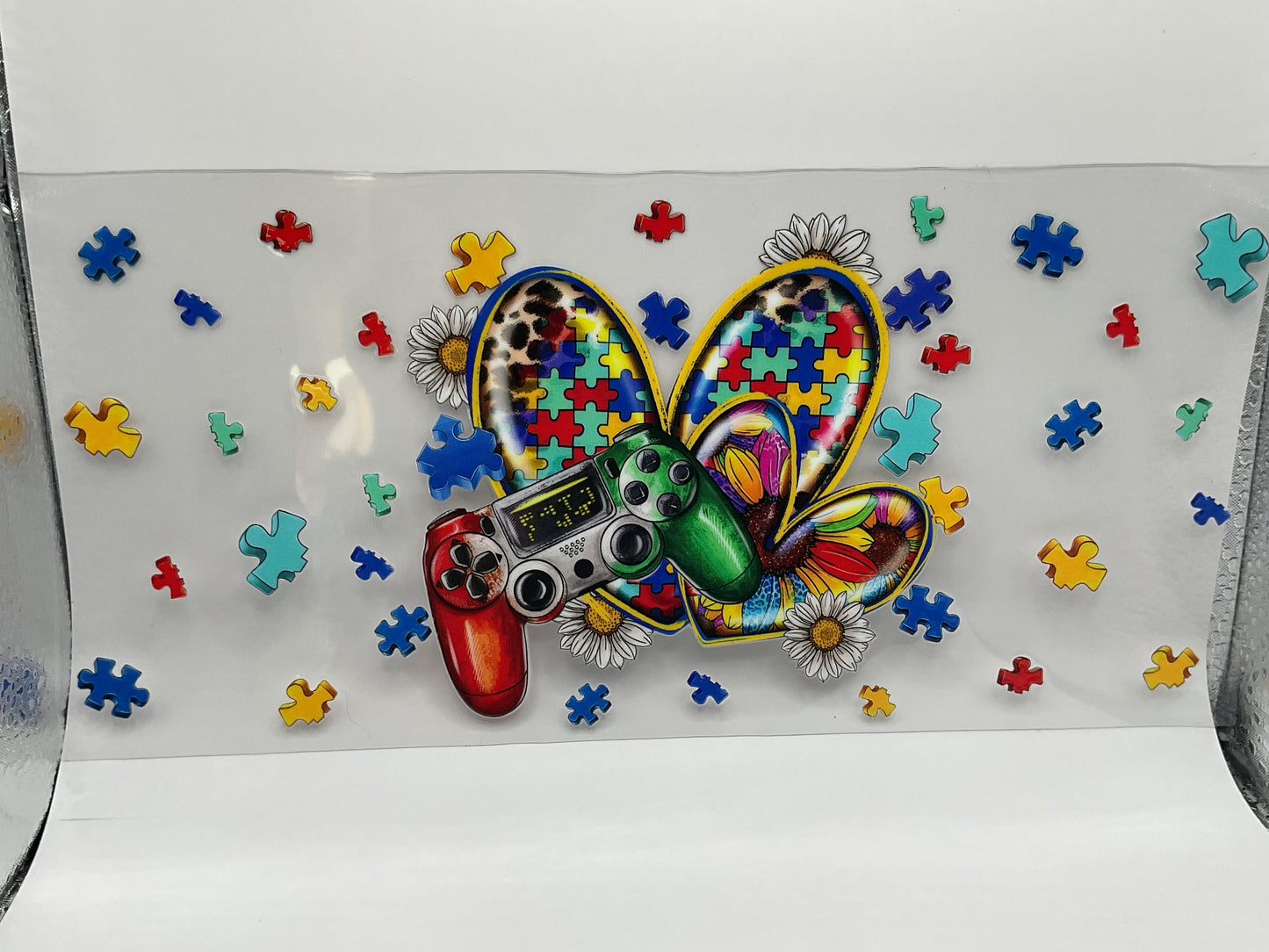 Autism Awareness ~ Heart w/ Game Controller
