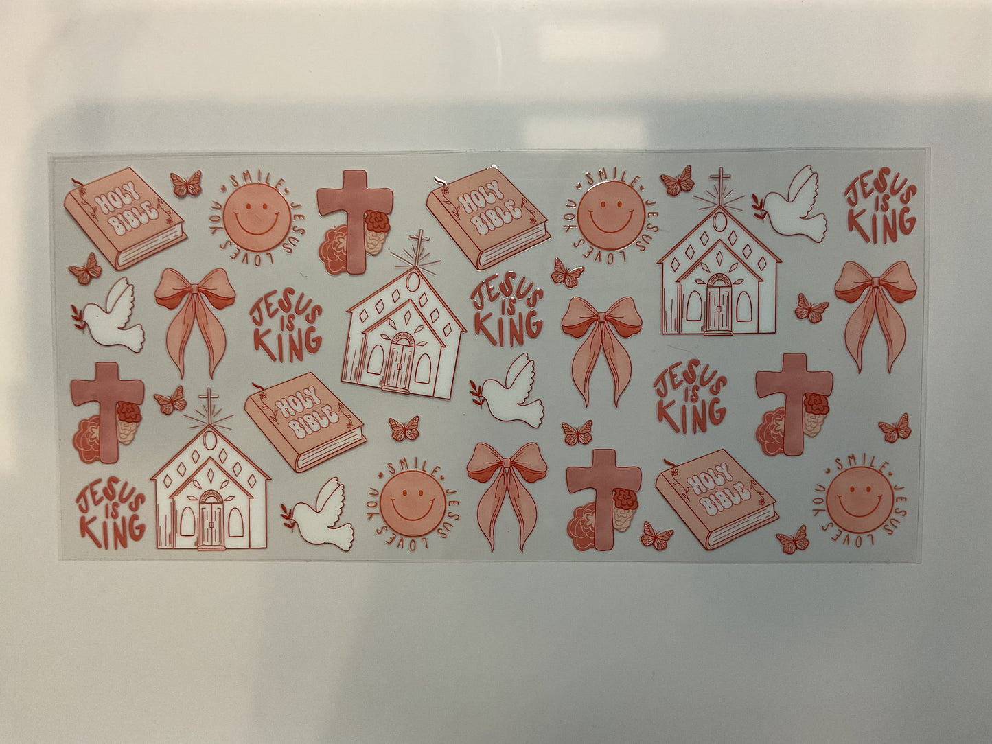 Church Bible Cross ‘Jesus Is King’ Faith