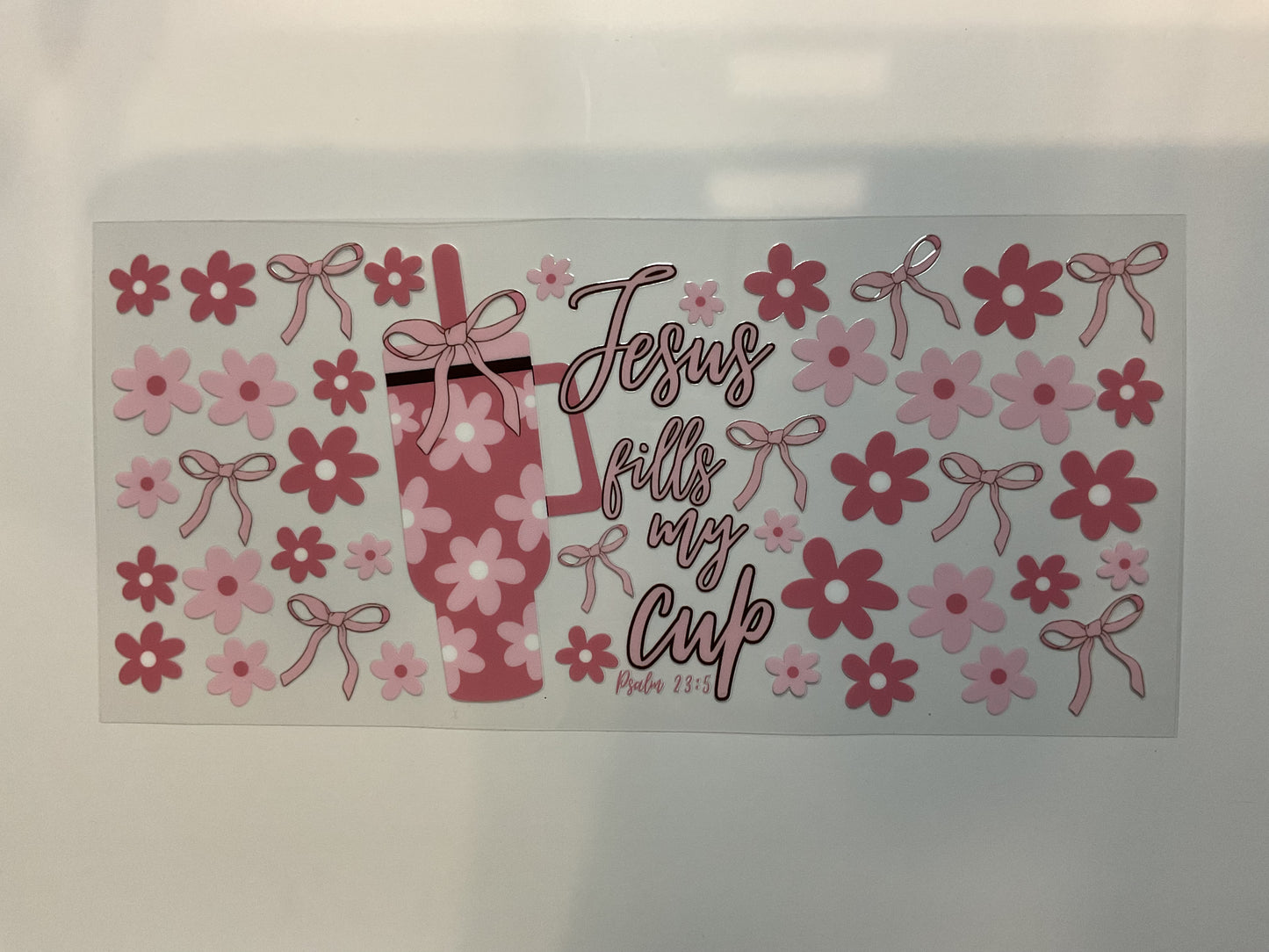 Jesus Fills My Cup Faith