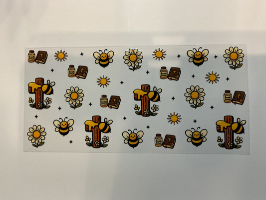 Bee’s, Crosses, Bible and Flowers Faith