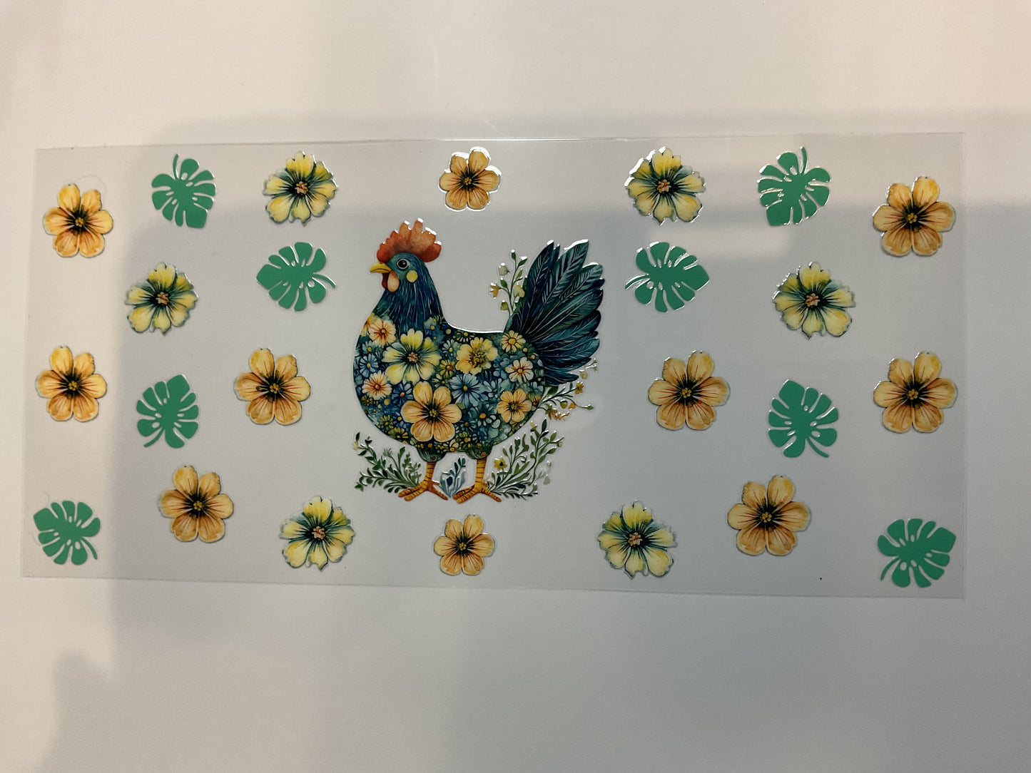 Chicken ~ Navy Yellow Orange