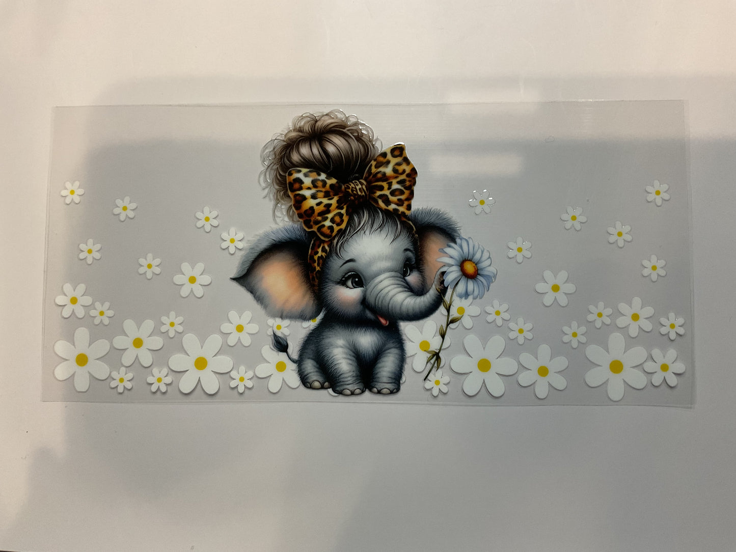 Girly Elephant with Bun
