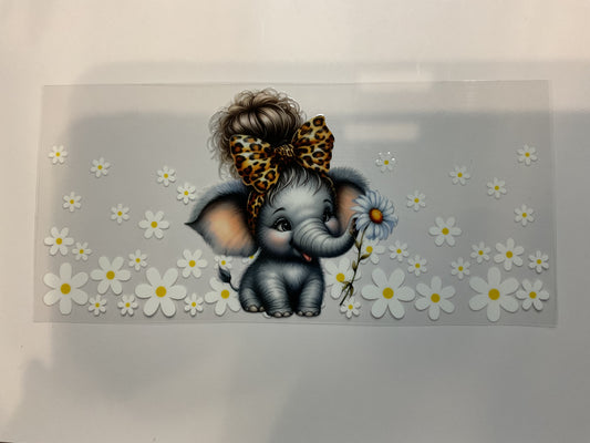 Girly Elephant with Bun