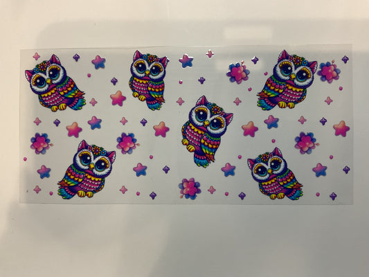 Colorful Owls