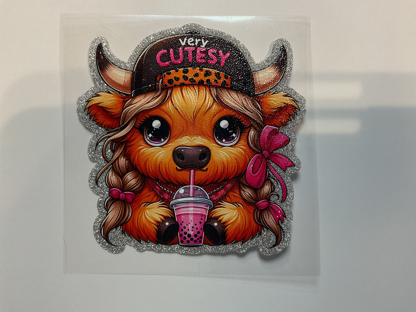 Very Cutesy ~ Glitter Decal