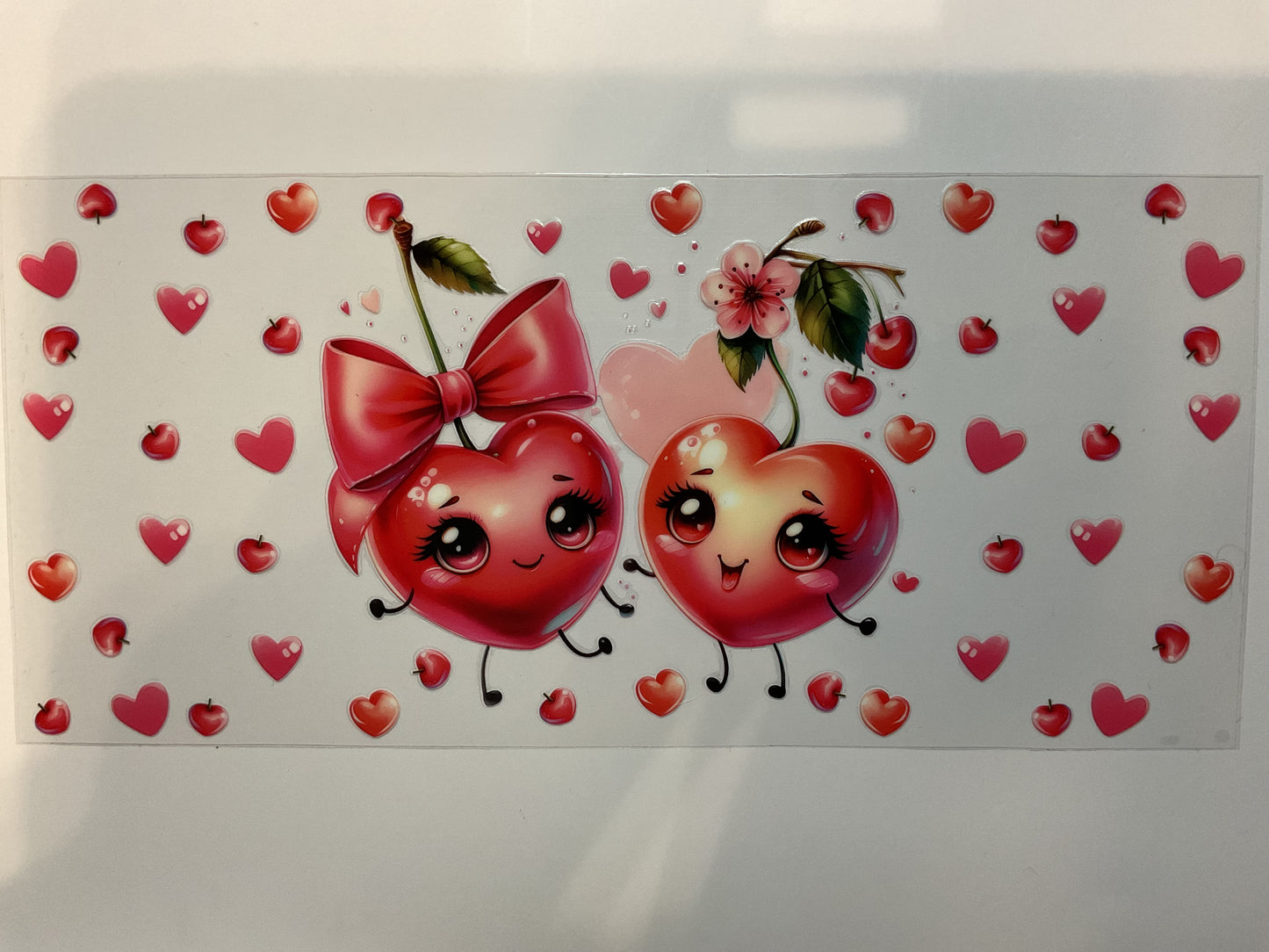Girl Heart Cherries