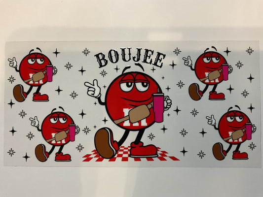 Red Boujee M&M