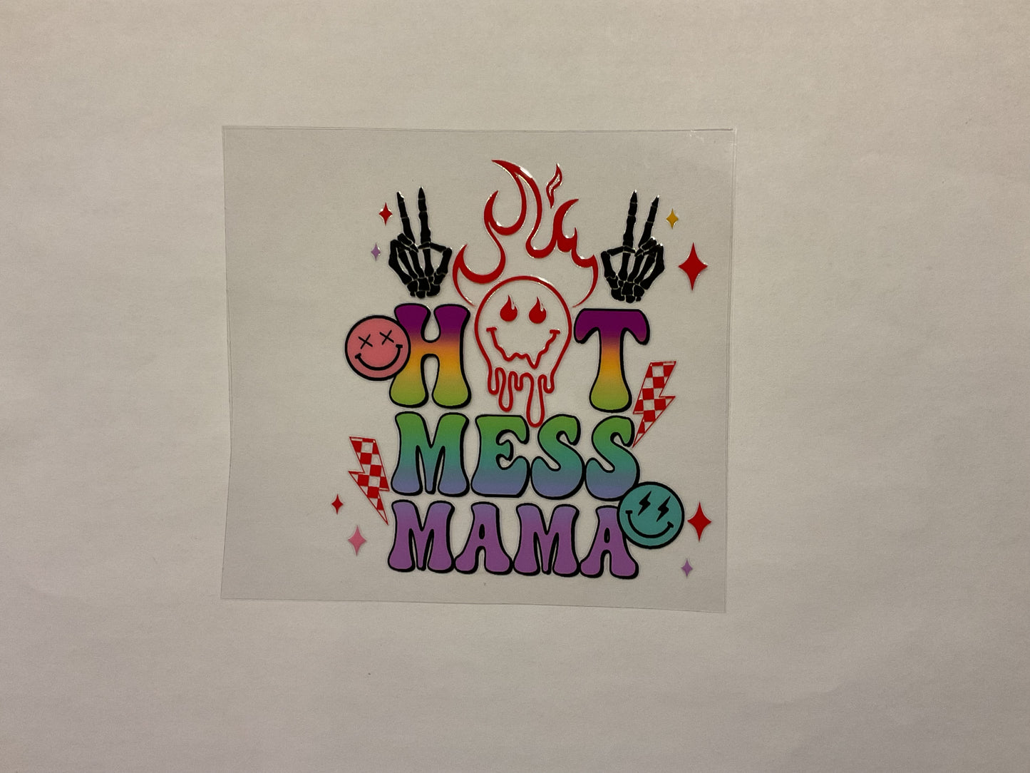 Hot Mess Mama ~ Decal