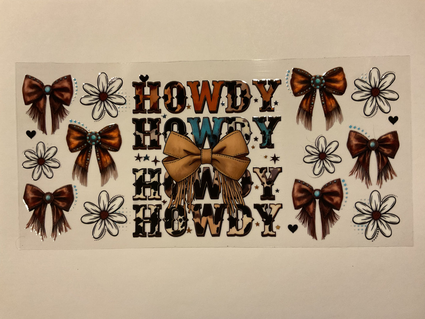 Howdy Western Bows Flowers