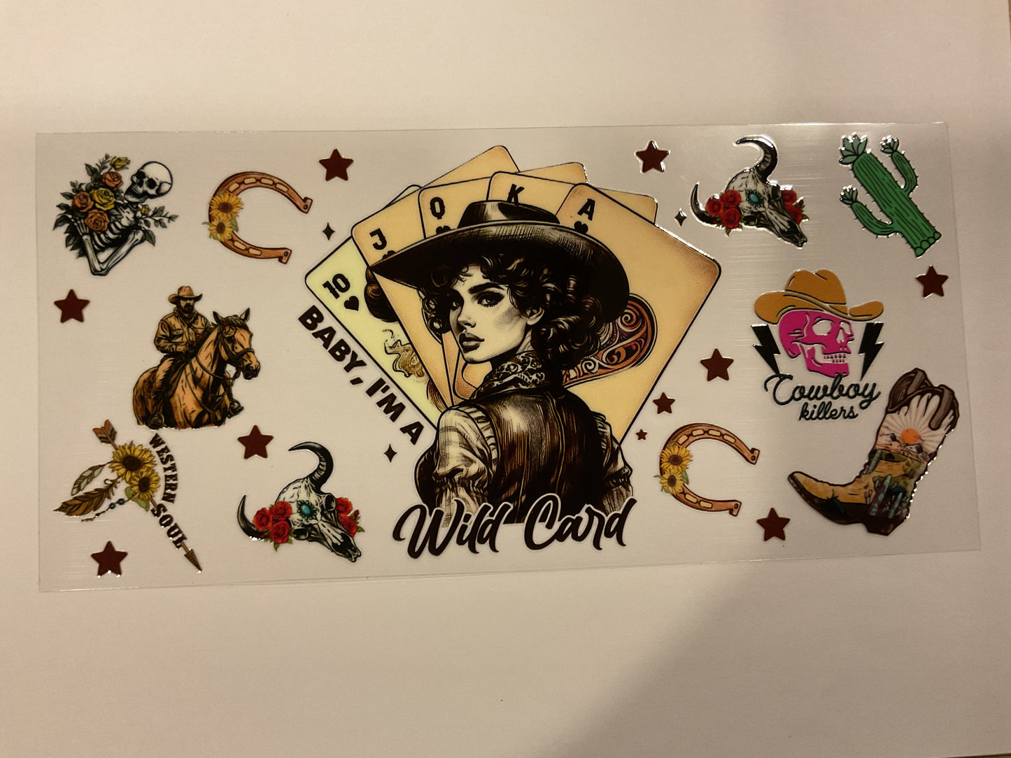 Wild Card Girl Western