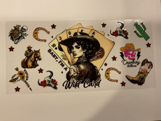 Wild Card Girl Western