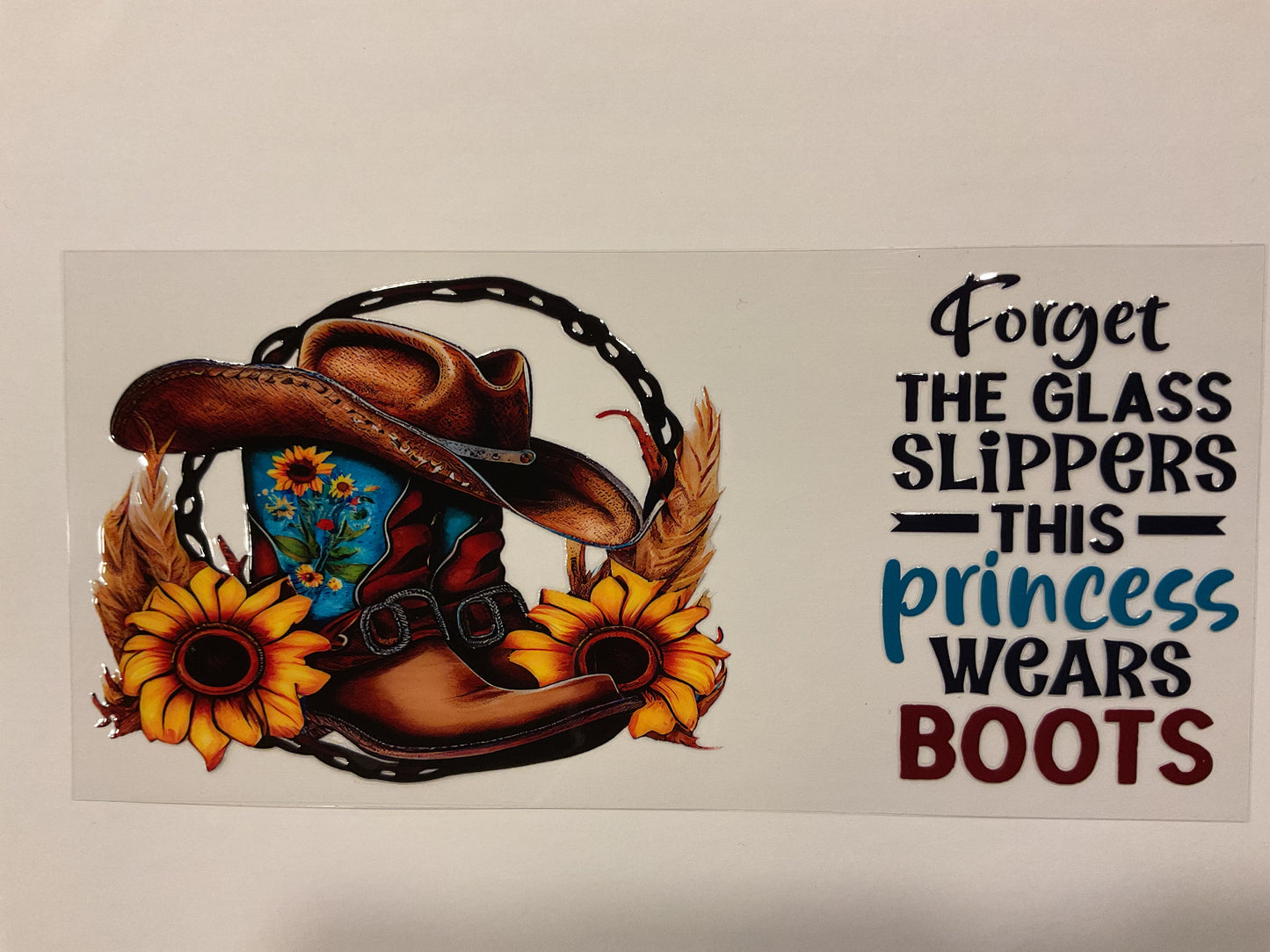 ‘Forget The Glass Slippers…’ Western Boots Hat