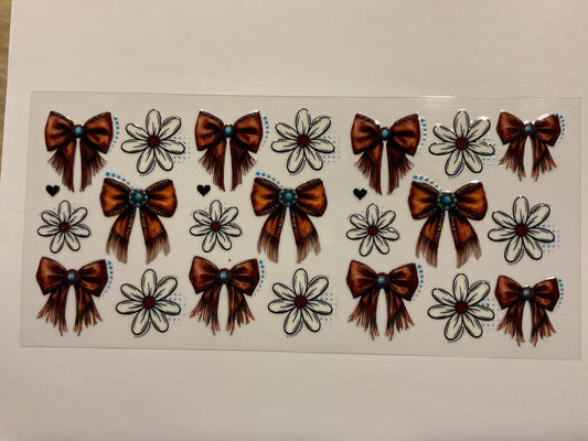 Western Bows and Flowers