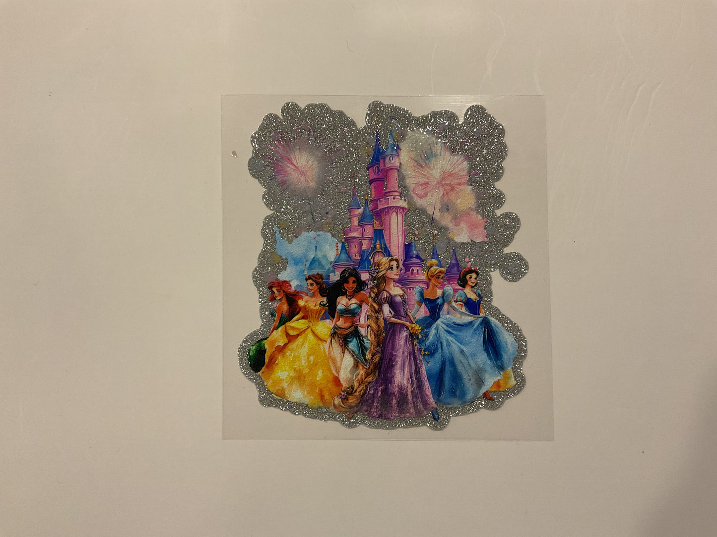 Disney Princesses and Castle ~ Decal