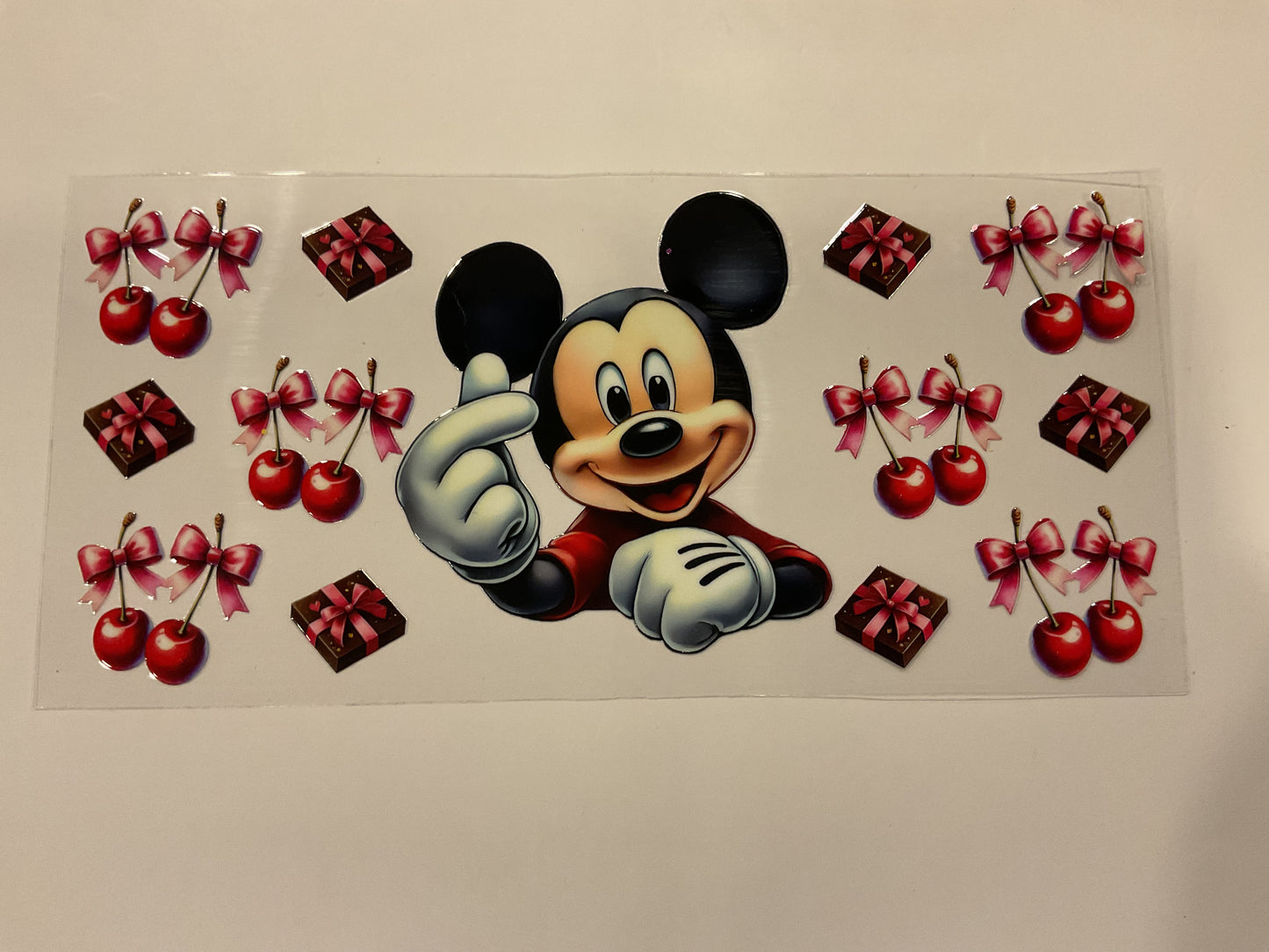 Disney Mickey With Cherries and Bows