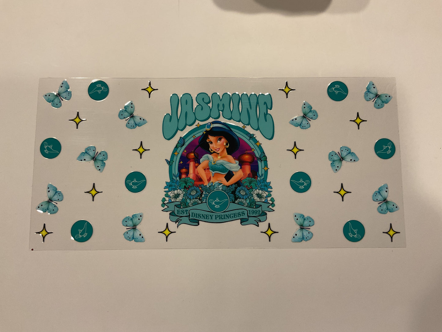 Disney Jasmine Est 1992 Butterflies
