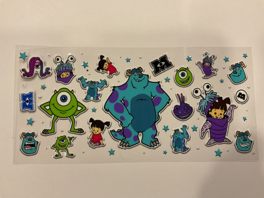 Disney Monsters Inc. All Characters
