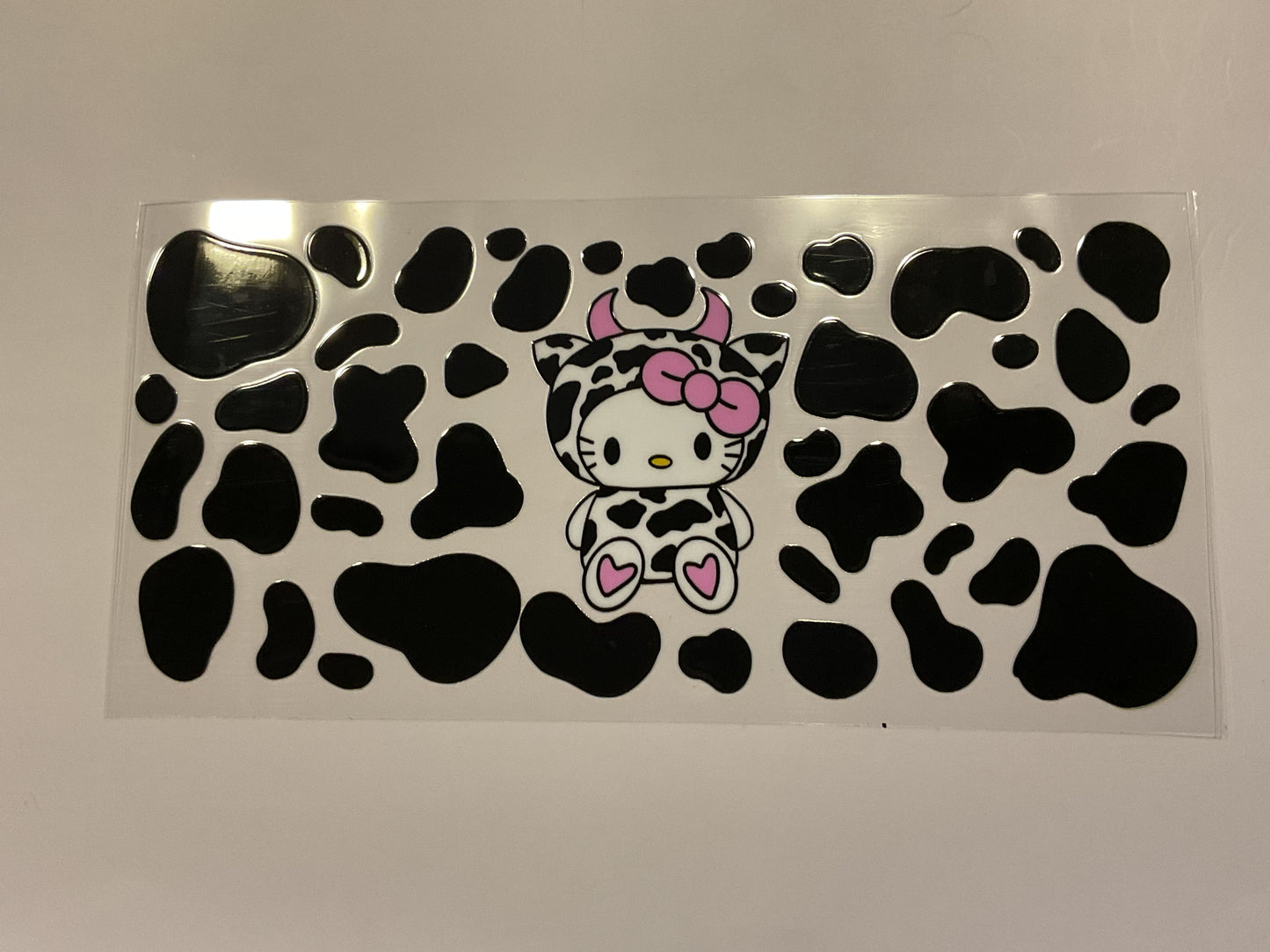 Hello Kitty Cow Costume and Print