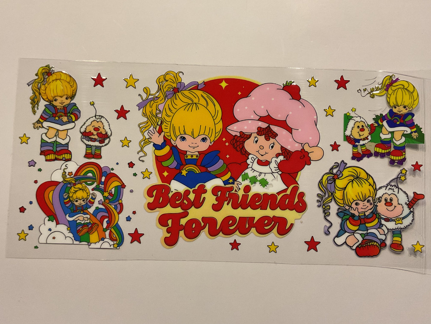 Strawberry Shortcake and Rainbow Brite BFF