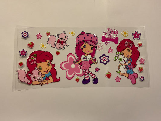 Strawberry Shortcake Flowers Strawberries Cat Dog