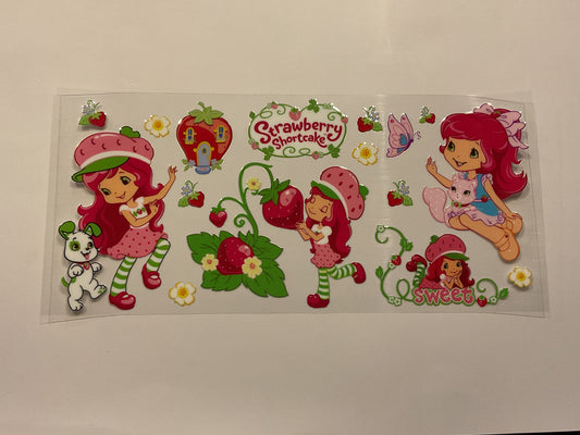 Strawberry Shortcake Smelling Strawberries