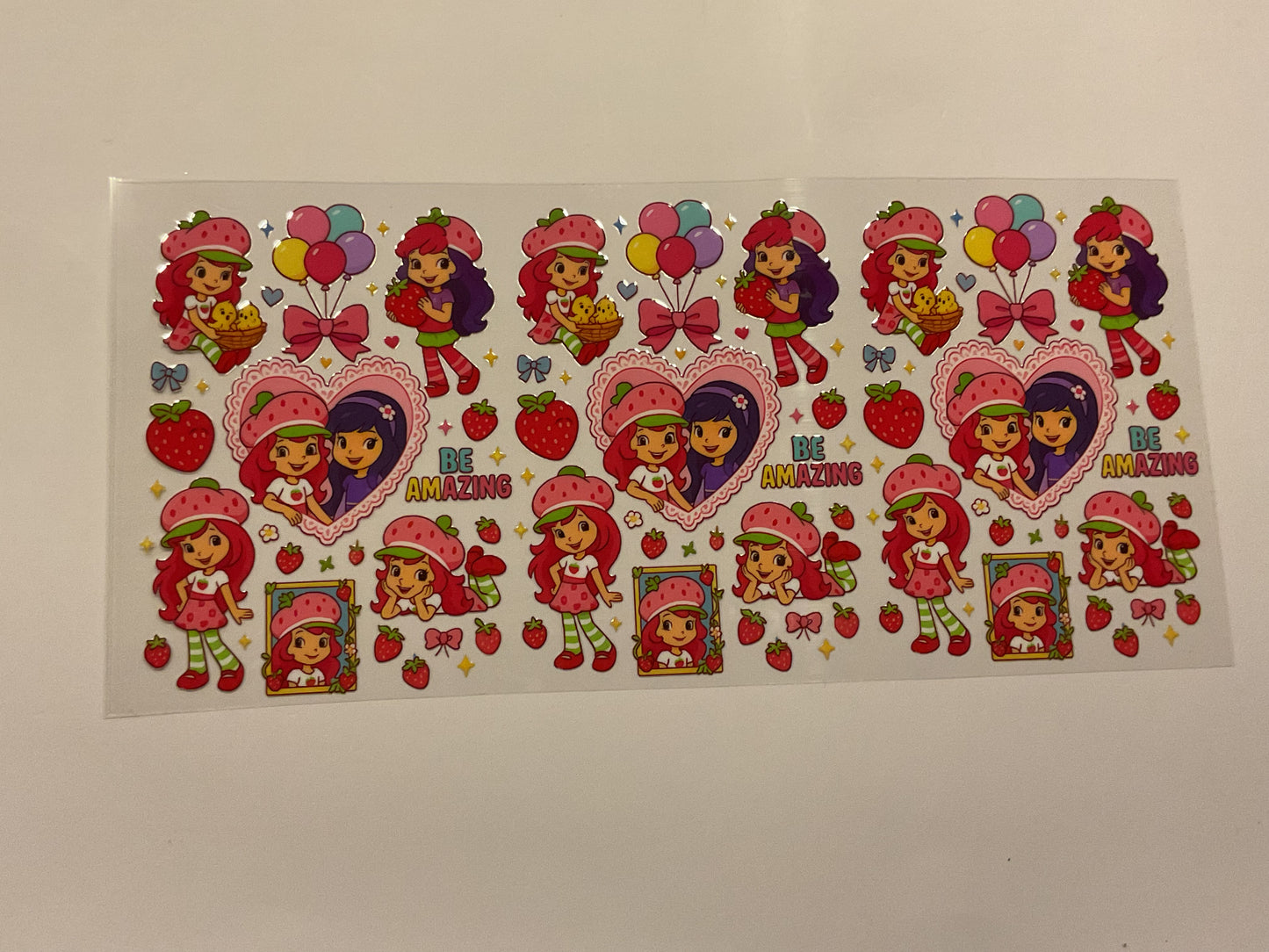 Strawberry Shortcake Blueberry Friend Balloons and Chicks