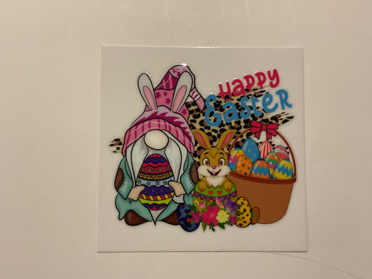 Easter Gnome ~ Decal