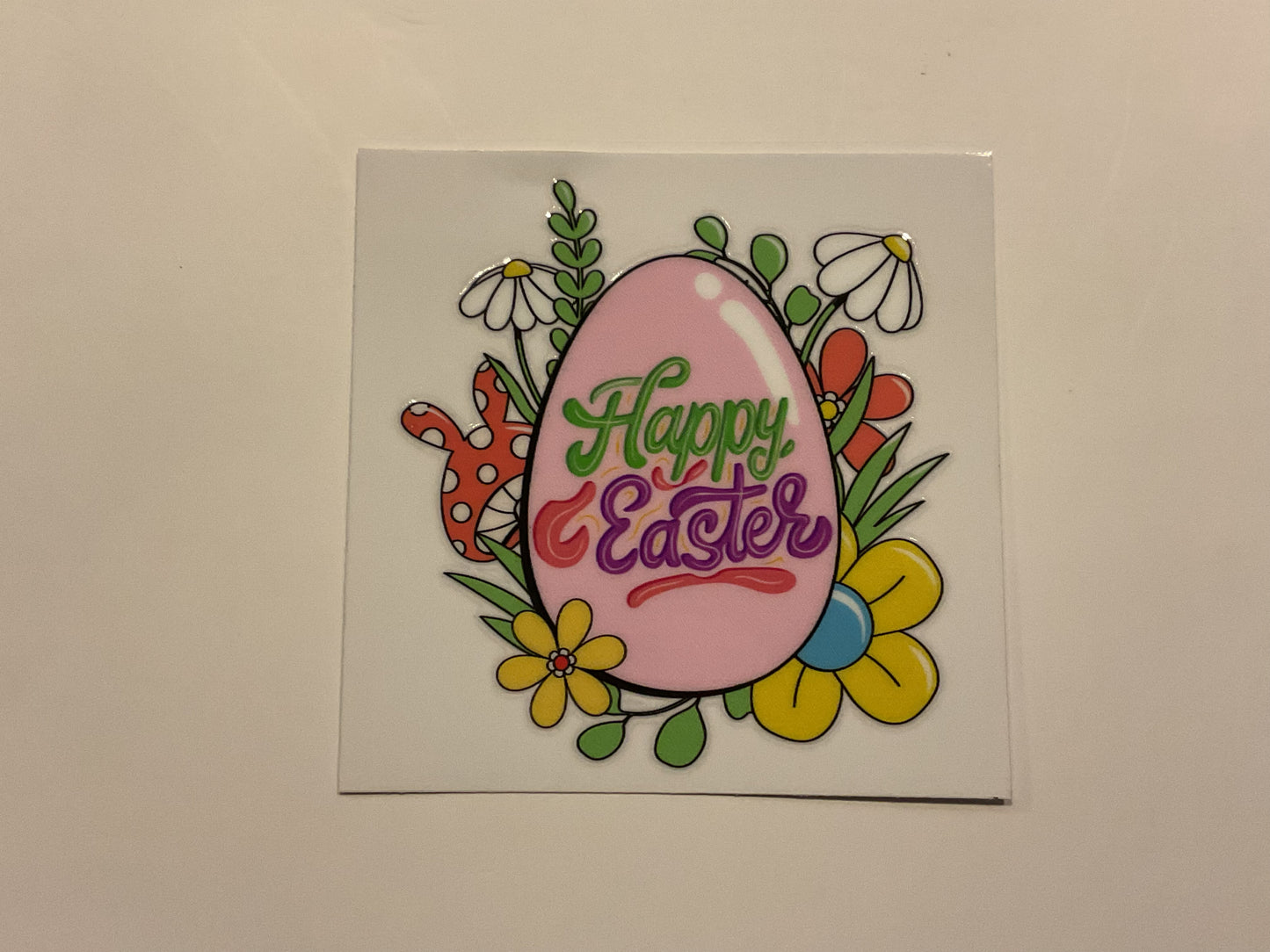 Easter Egg Floral ~ Decal