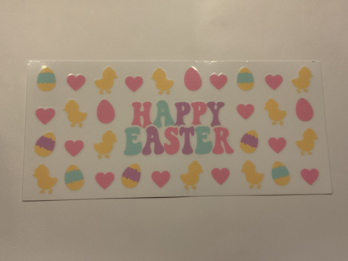 Easter Happy Easter Eggs Chicks Hearts