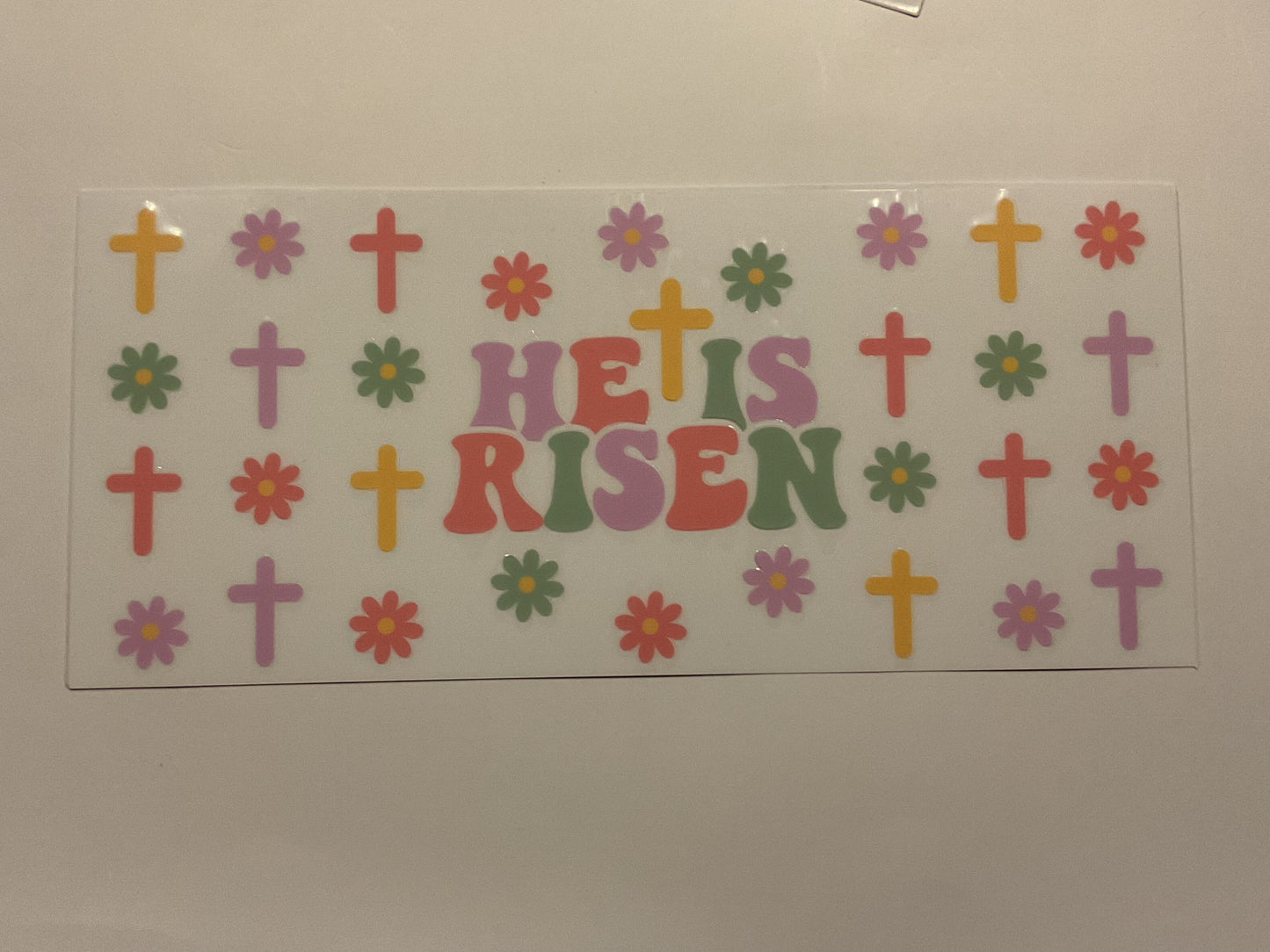 Easter ‘He Is Risen’ Flowers and Crosses