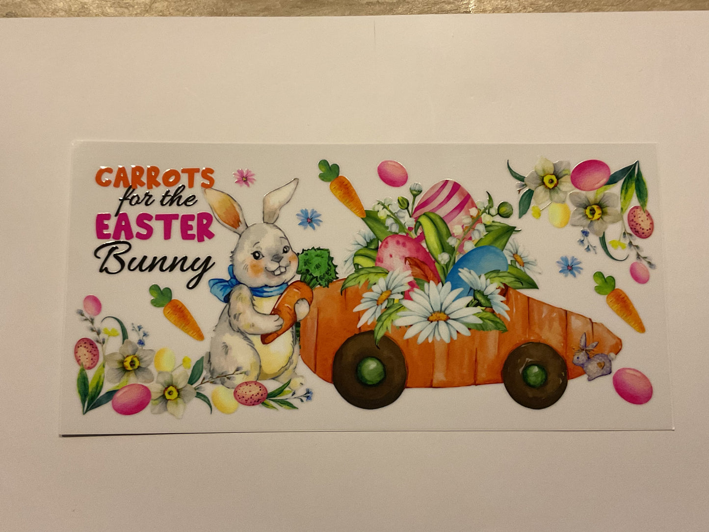 Easter ‘Carrots For The Easter Bunny’ Flowers Eggs