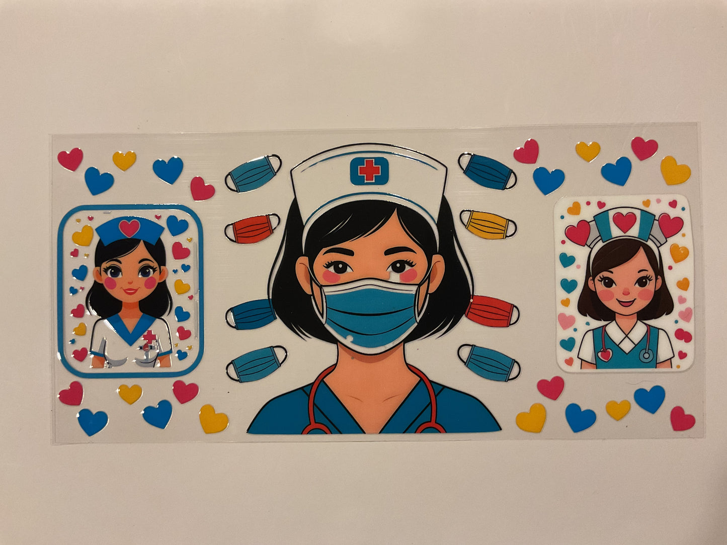 Nurse Girl Wearing Mask