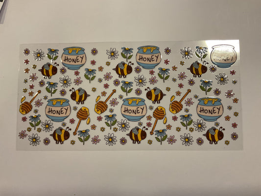 Honey Bees Honey Comb