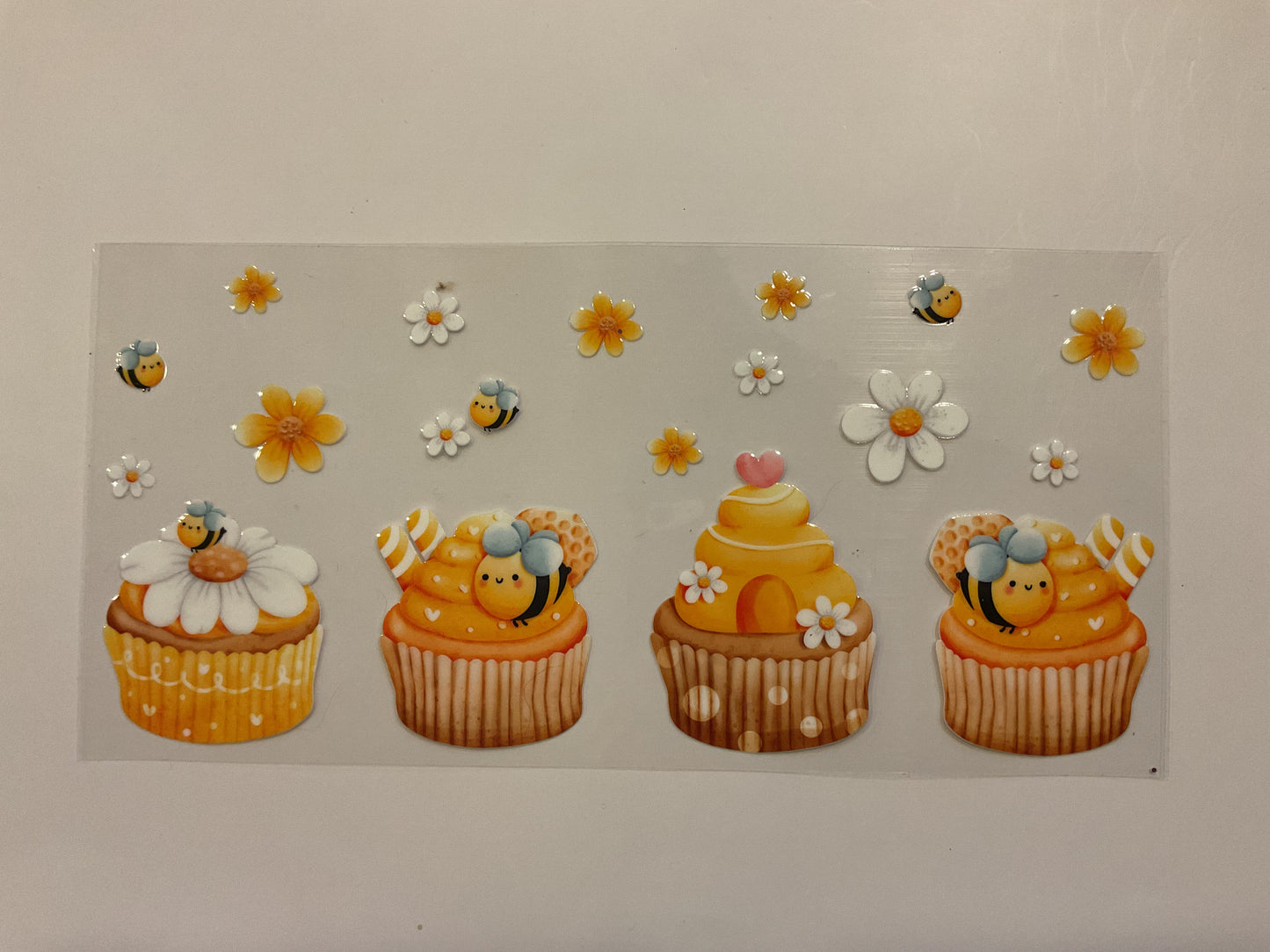 Bumble Bees On Cupcakes (Insects)