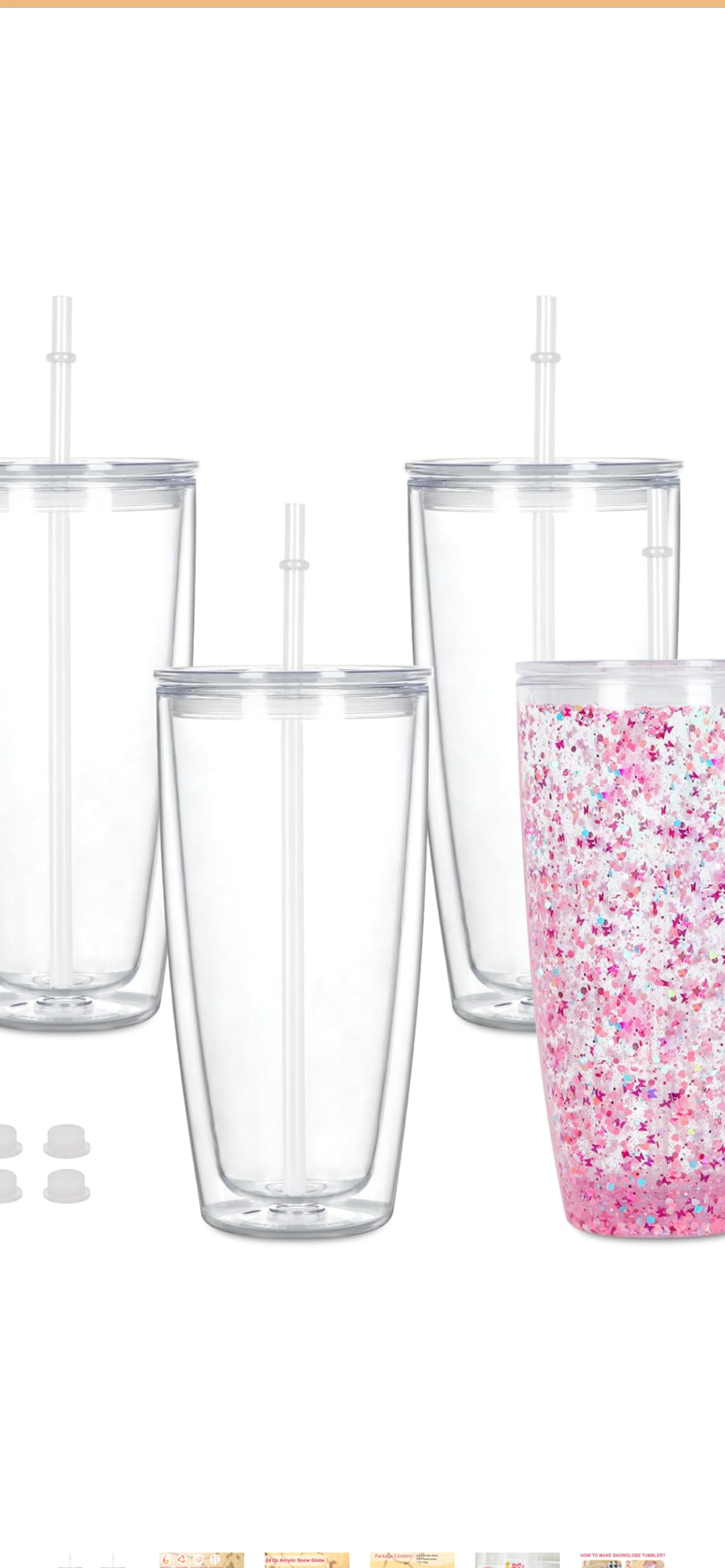 24oz Football Shaped Tumbler