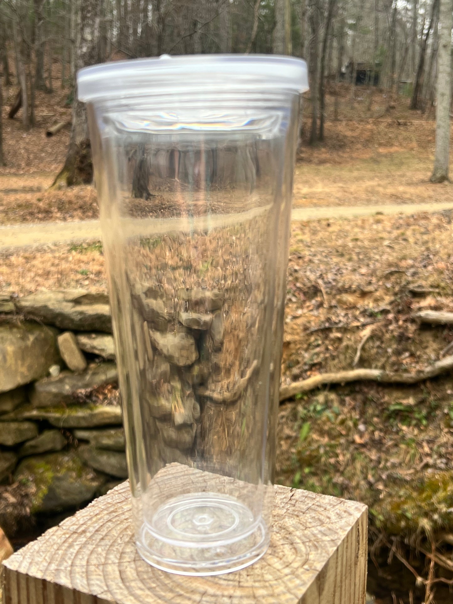 24oz Funnel Snow Globe Tumbler