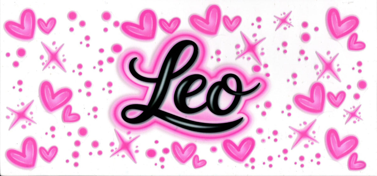 Leo Pink Hearts