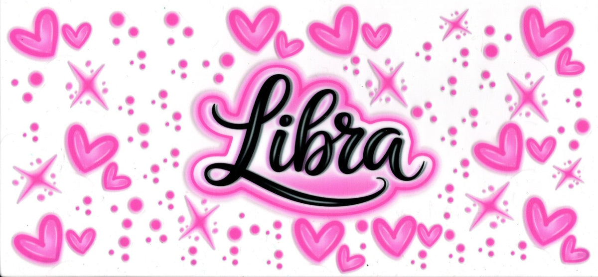Libra Pink Hearts