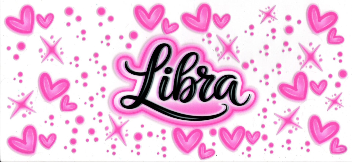 Libra Pink Hearts