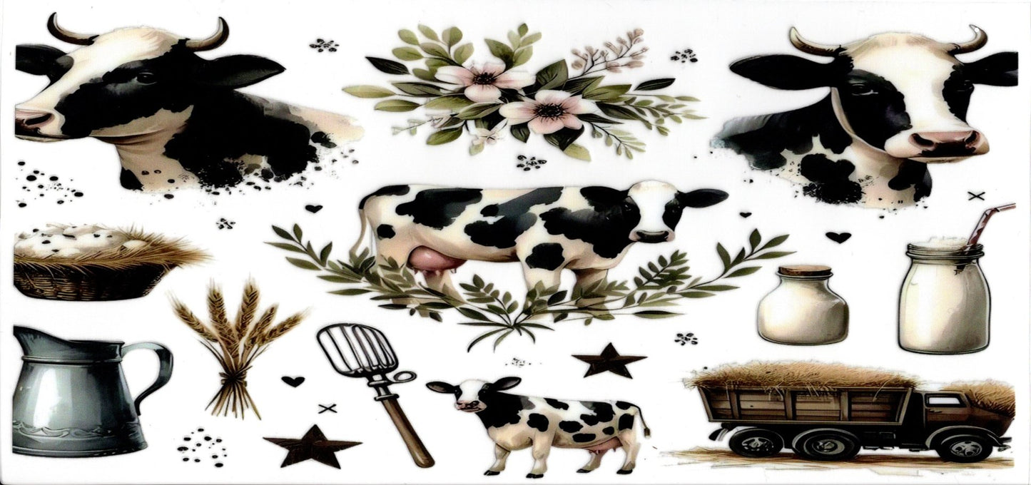 Farmhouse Style Cow