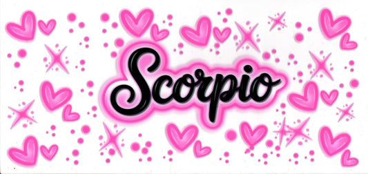Scorpio Pink Hearts