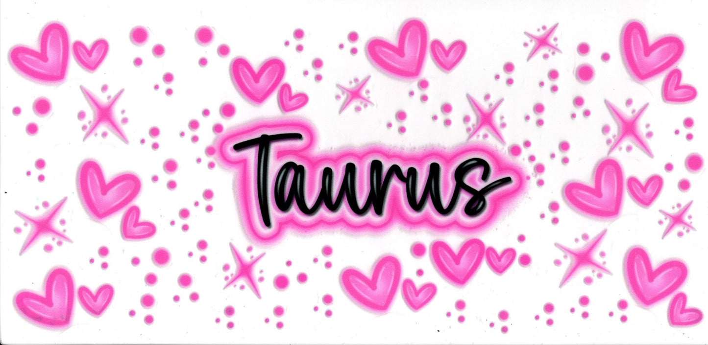 Taurus Pink Hearts