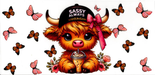 Sassy Always With Flowers and Butterflies