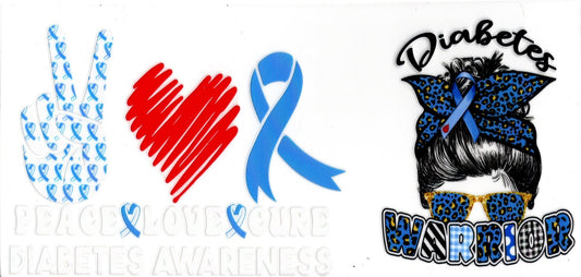 Peace Love Cure ~ Diabetes Awarenss