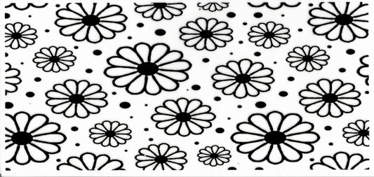Black Outline Daisies