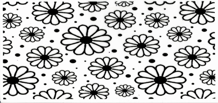 Black Outline Daisies