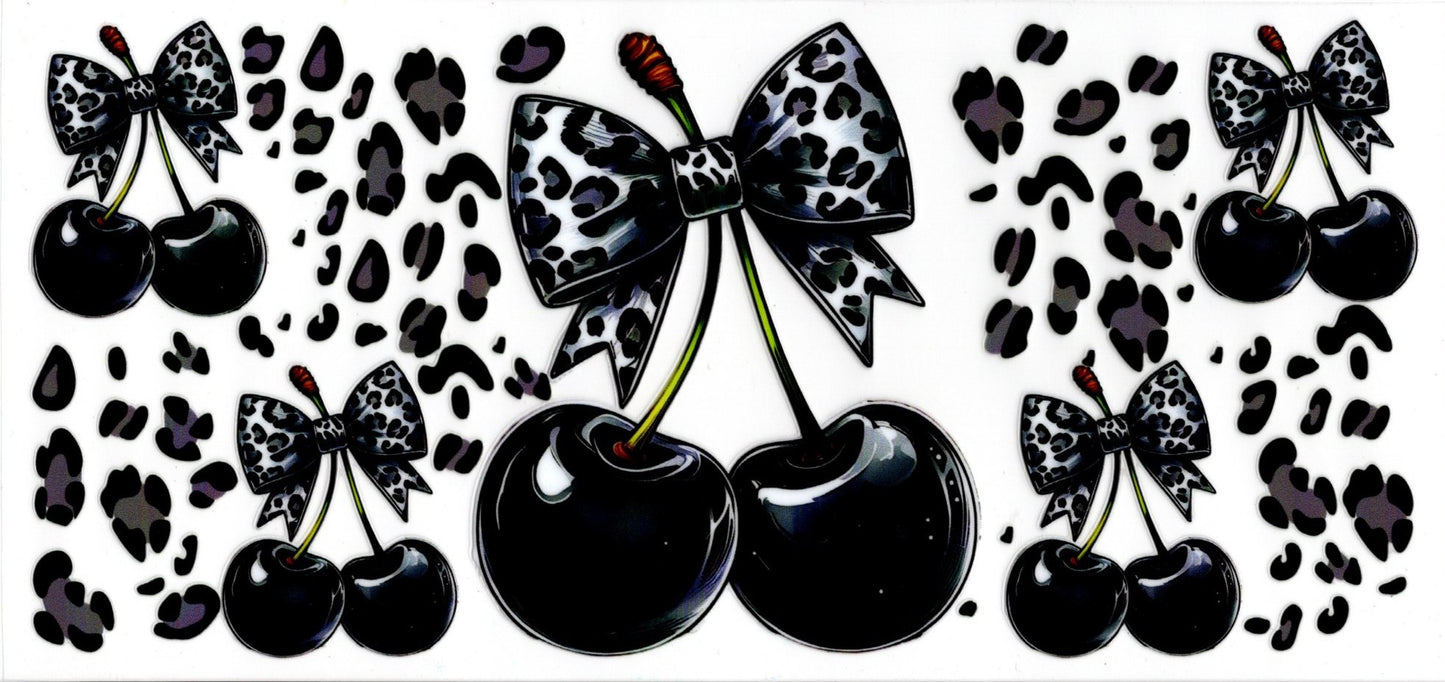 Black Cheetah Cherries and Bows